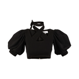 Top Marie Pierra noir