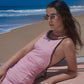 Robe Carrie rose