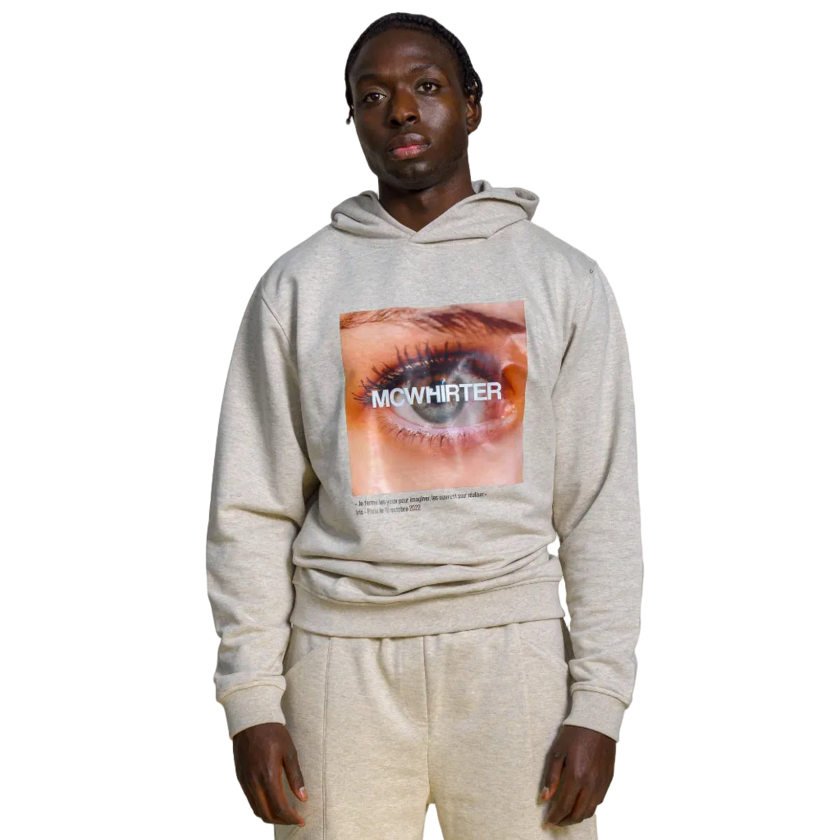 Hoodie CORK, Print Iris