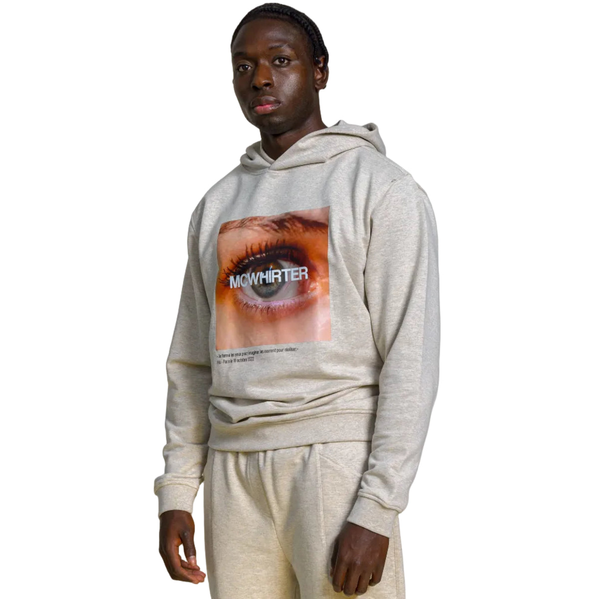 Hoodie CORK, Print Iris