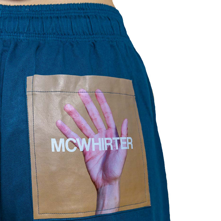 Pantalon BECKETT, Print Antoine bleu