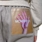 Pantalon BECKETT, Print Antoine gris