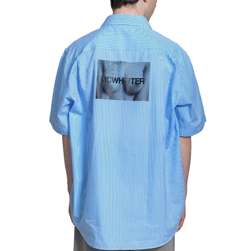 Chemise Upcyclée et Sérigraphiée, Print Paloma