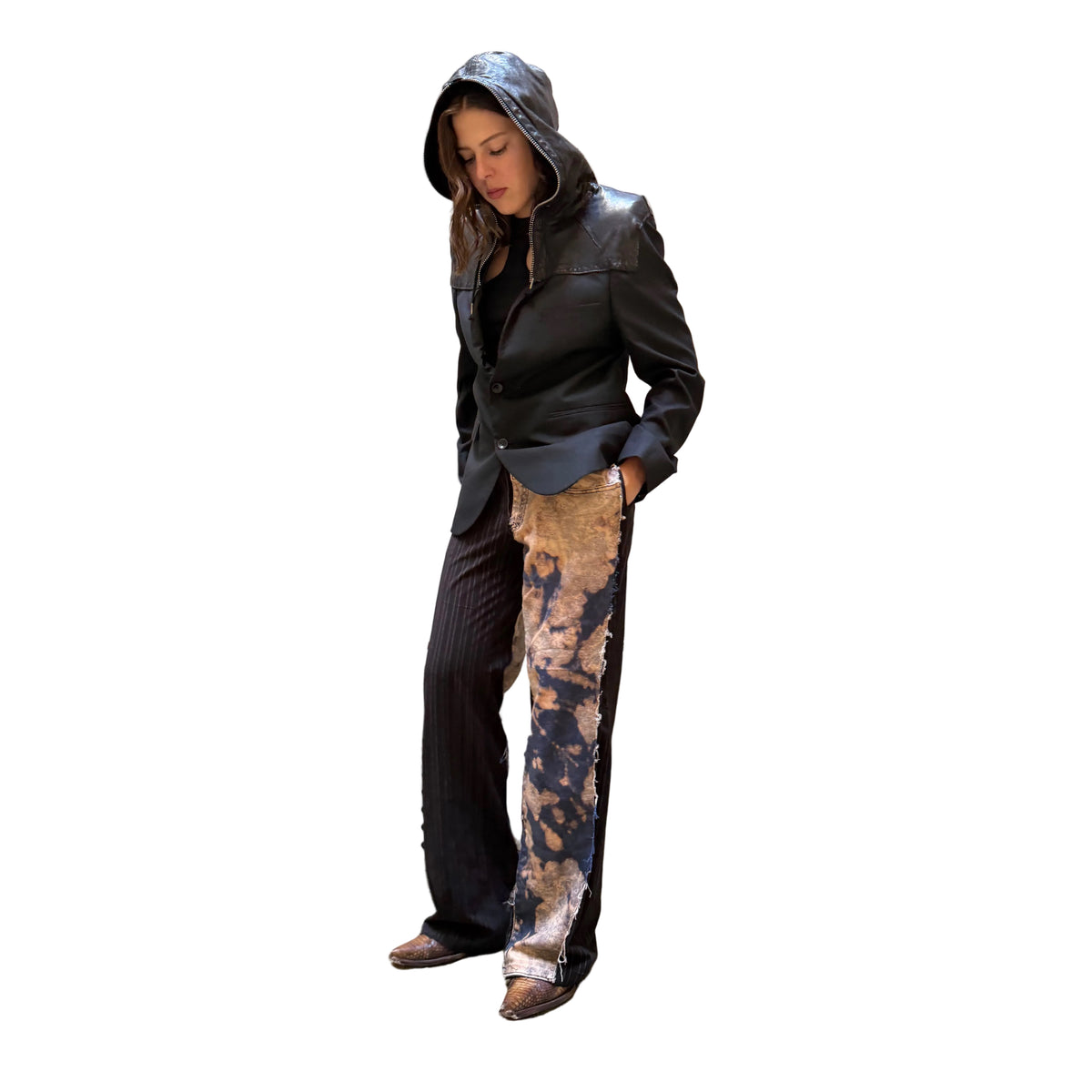 Pantalon création couture upcyclée 02
