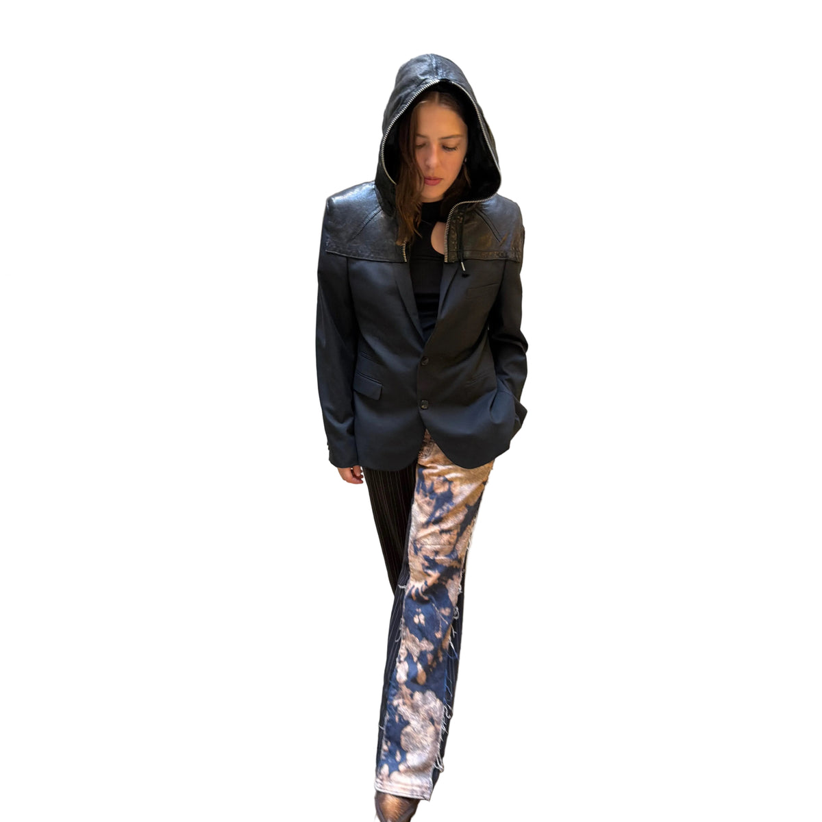 Pantalon création couture upcyclée 02