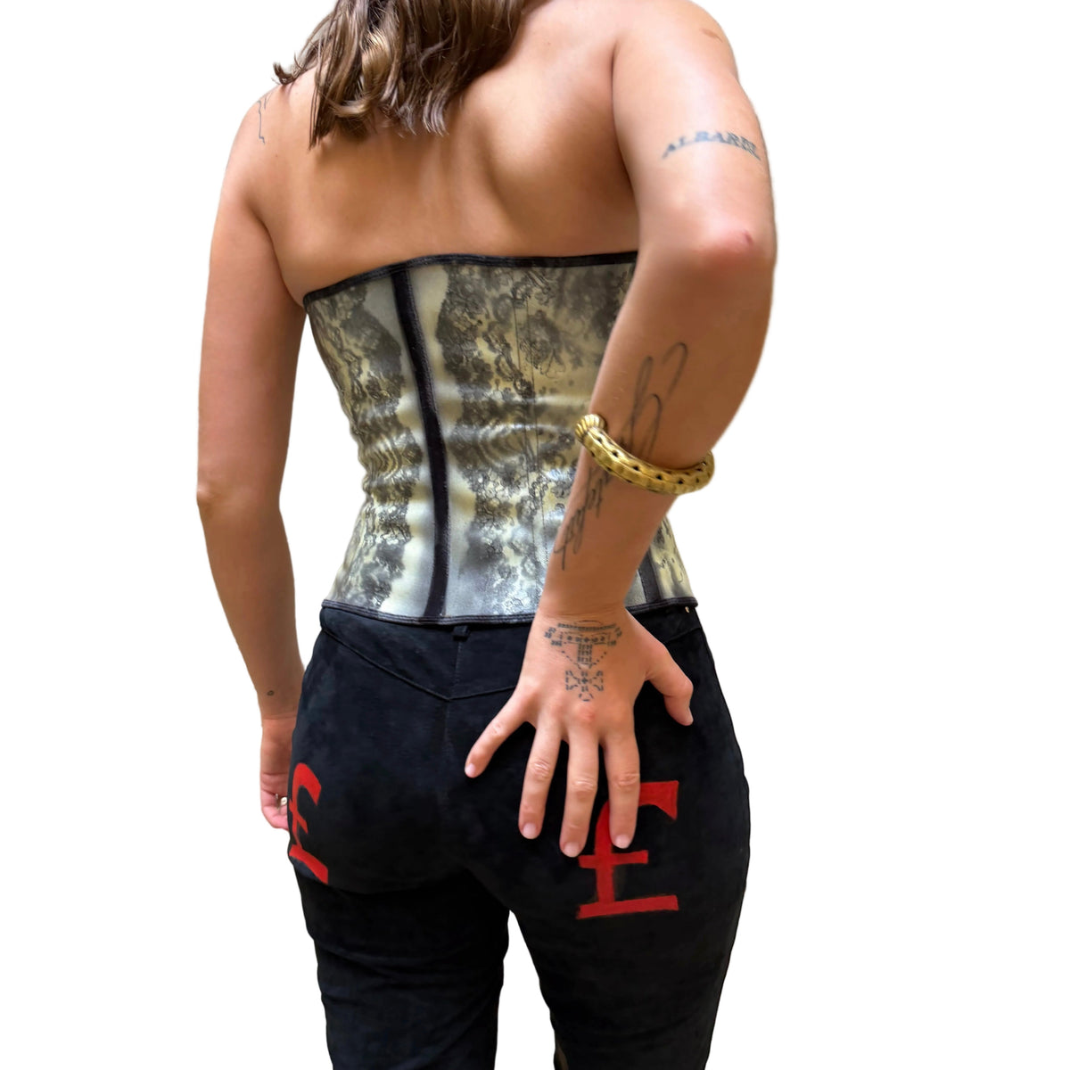 Corset création upcyclée - Angèle Albarel