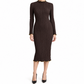 Robe Noor marron