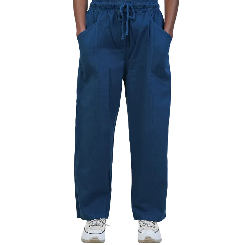 Pantalon BECKETT, Print Antoine bleu