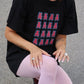 T-shirt Teddy noir